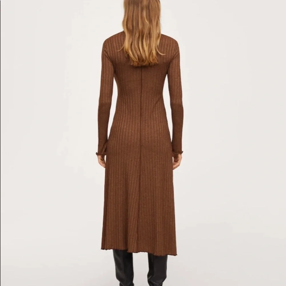 MANGO Natasha Ribbed Dress size 4/S - Picture 4 of 9